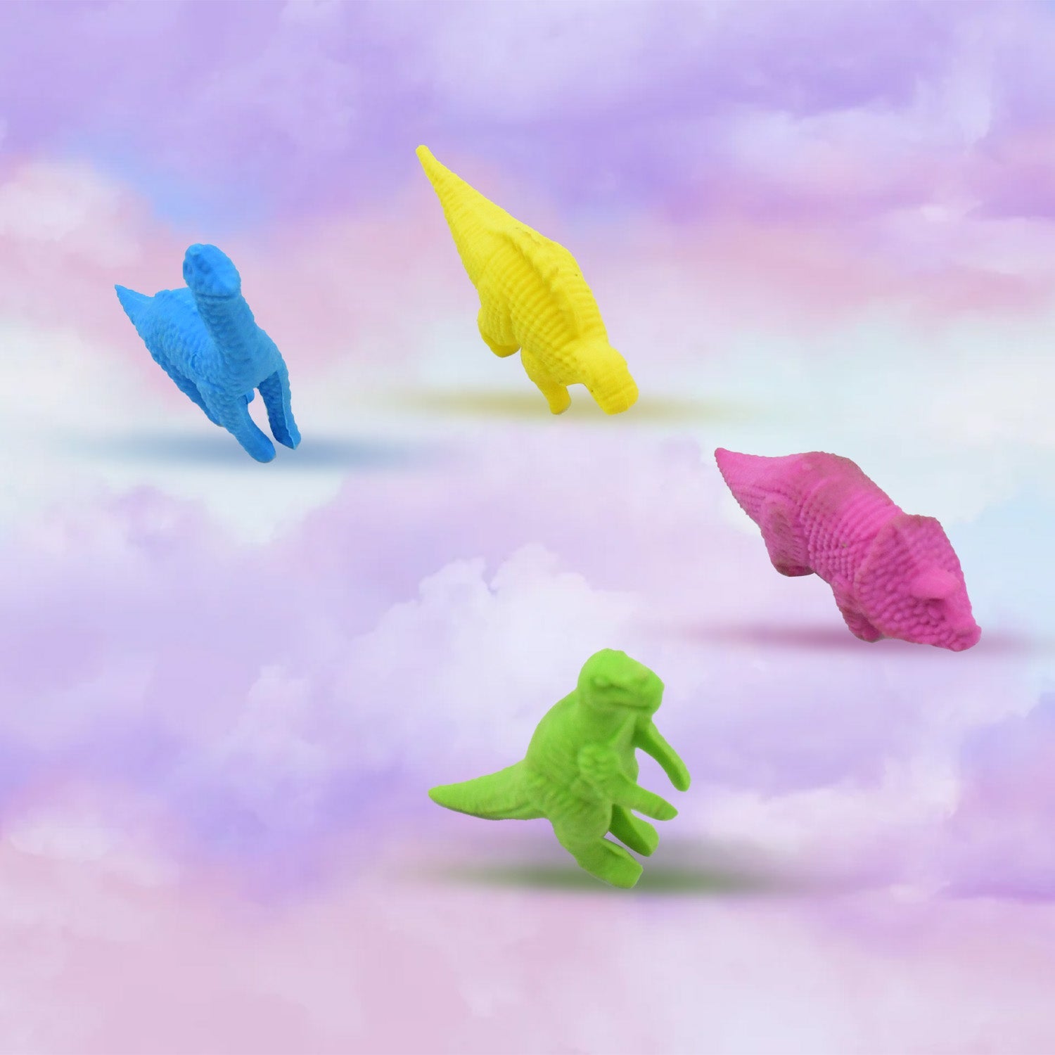 4310 Small Dinosaur Shaped Erasers Animal Erasers for Kids, Dinosaur Erasers Puzzle 3D Eraser, Desk Pets for Students, Soft Non-Dust Stationery Activity Toy, for School Supplies (4 Pc Set) 4310 Small Dinosaur Shaped Erasers Animal Erasers for Kids, Dinosaur Erasers Puzzle 3D Eraser, Desk Pets for Students, Soft Non-Dust Stationery Activity Toy, for School Supplies (4 Pc Set)